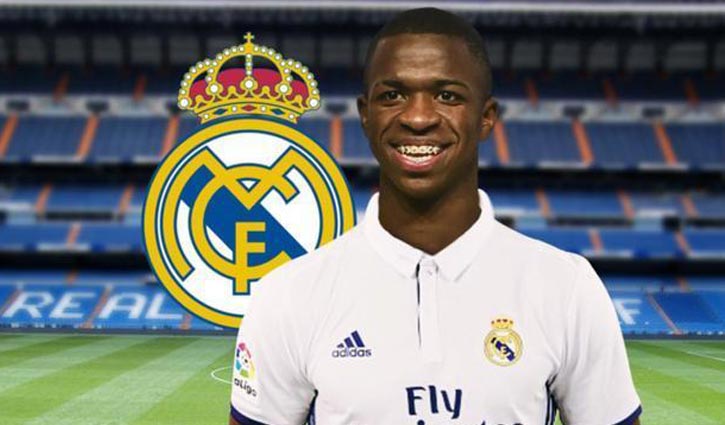 Vinicius officially joins Real Madrid