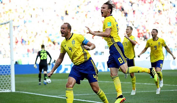 Sweden starts World Cup campaign with win