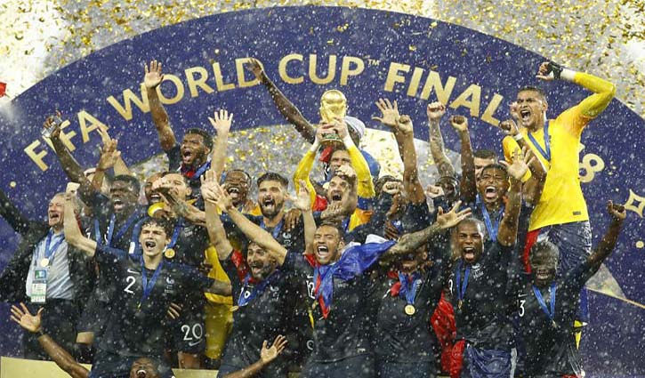 France win Fifa World Cup title beating Croatia