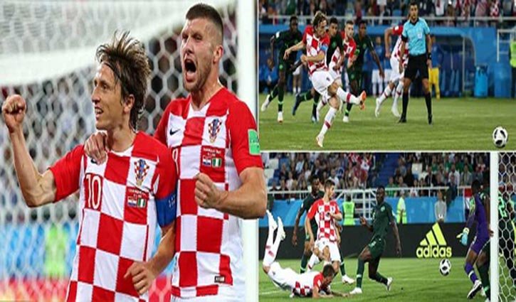 Modric penalty secures 2-0 win for Croatia against Nigeria