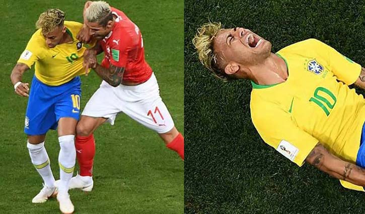 Neymar misses training after knock against Switzerland