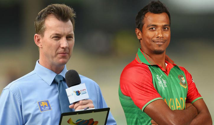 Hold your head high: Brett Lee to Rubel