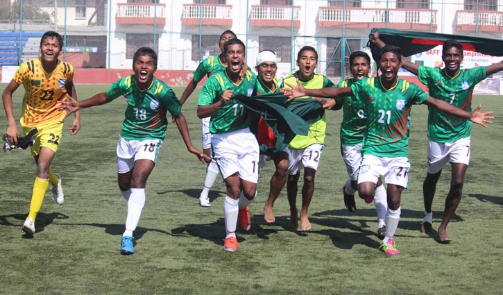 Bangladesh U-15 boys clinch SAFF Championship title