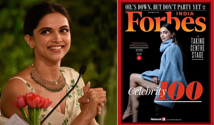 Deepika shoots up Forbes India 100 celebs list