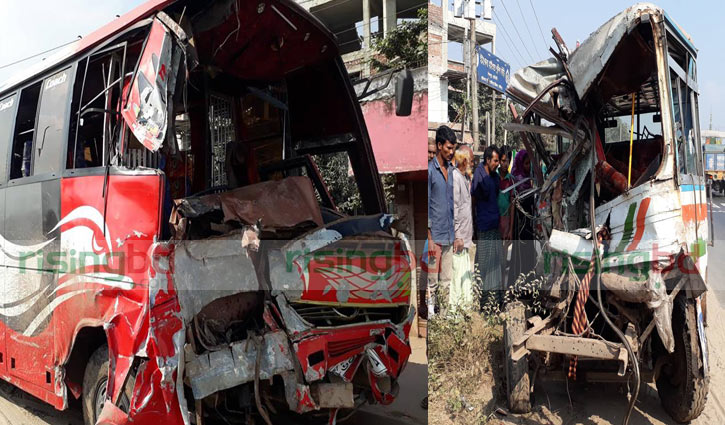 3 killed as 2 buses collide in Narsingdi