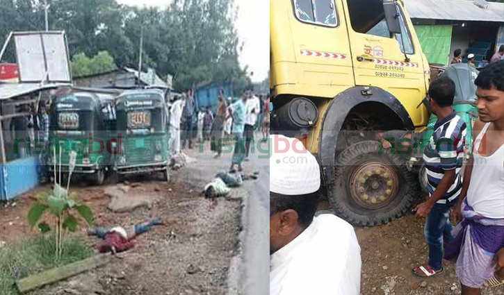 Speeding truck kills 5 in Mirsarai