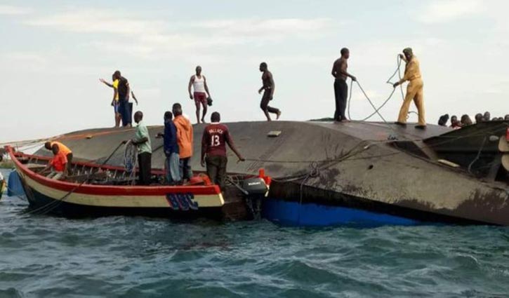 40 drown in ferry capsize