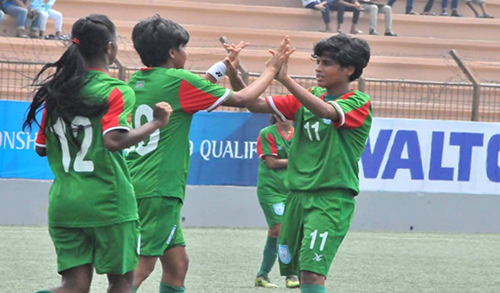 Bangladesh girls beat Vietnam to reach 2nd round