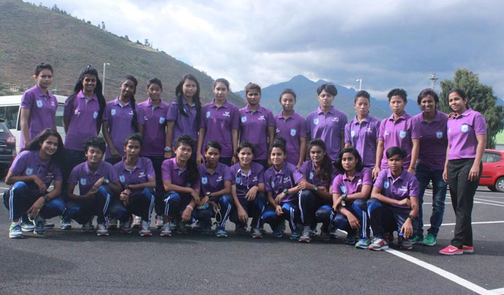 Bangladesh U-18 Women’s Football team reaches Bhutan
