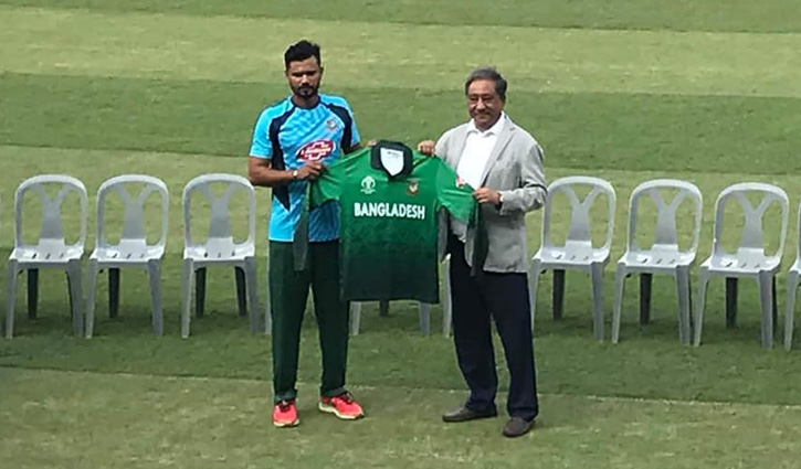 Bangladesh’s World Cup 2019 jersey unveiled