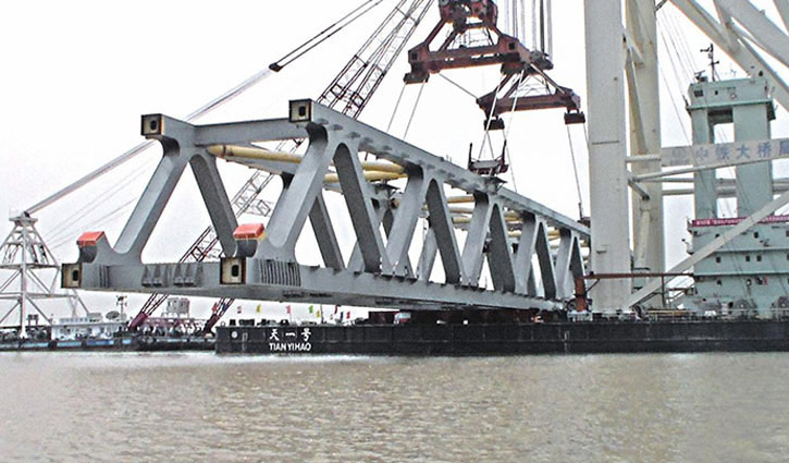 11th span of Padma Bridge to be installed tomorrow