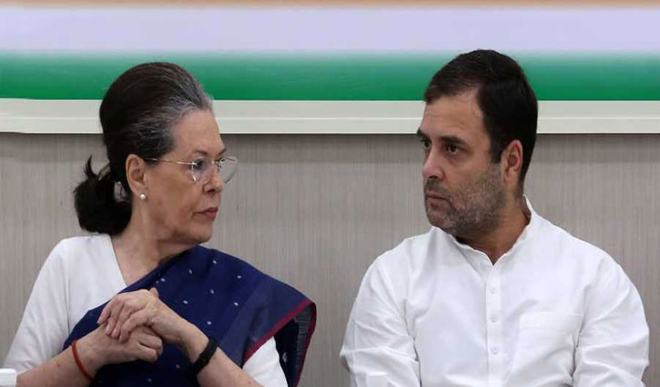 Sonia Gandhi named interim Congress president