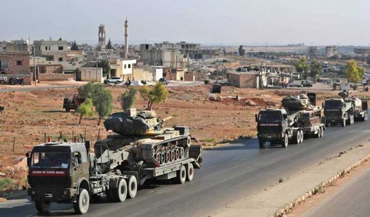 'Three killed' in Syrian strike on Turkish convoy