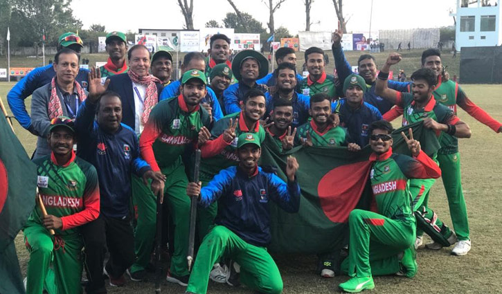 Bangladesh men’s cricket team clinch gold in SA Games