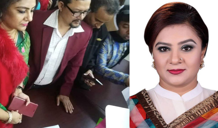 Helena Jahangir submits nomination form