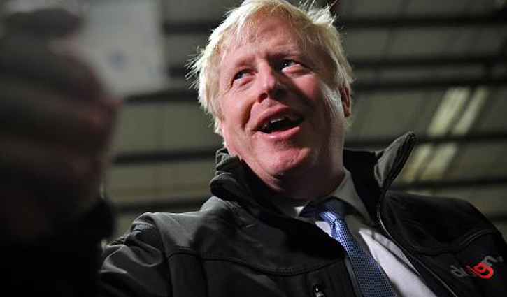Boris Johnson on course to win majority