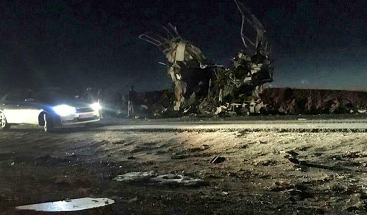 Suicide attack kills 27 members of Iran's Revolutionary Guard