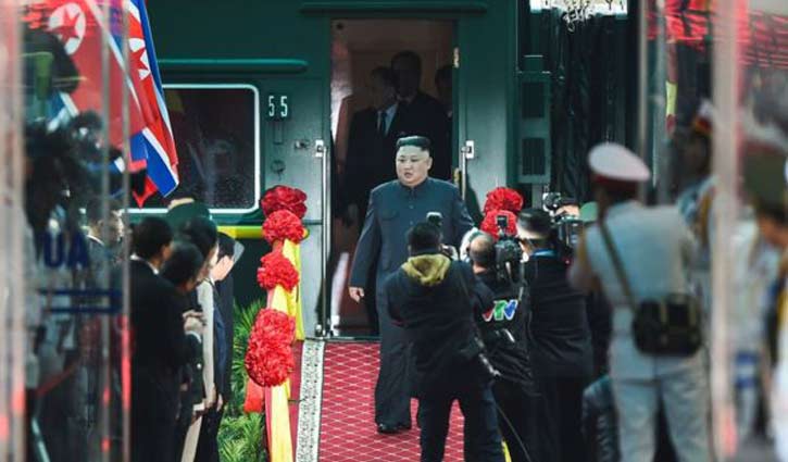 North Korea's Kim Jong-un arrives in Vietnam from China