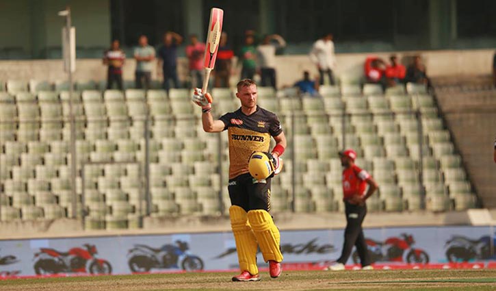 Laurie Evans hits first ton of BPL-2019