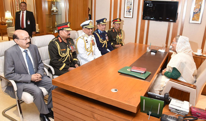 PM Sheikh Hasina assumes her office after formation of new govt