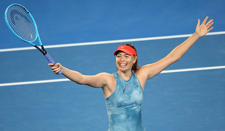 Sharapova beats Caroline Wozniacki in Australian Open