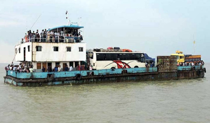 Ferry services disrupted on Shimulia-Kathalbari route