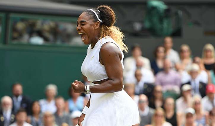 Serena reaches Wimbledon final