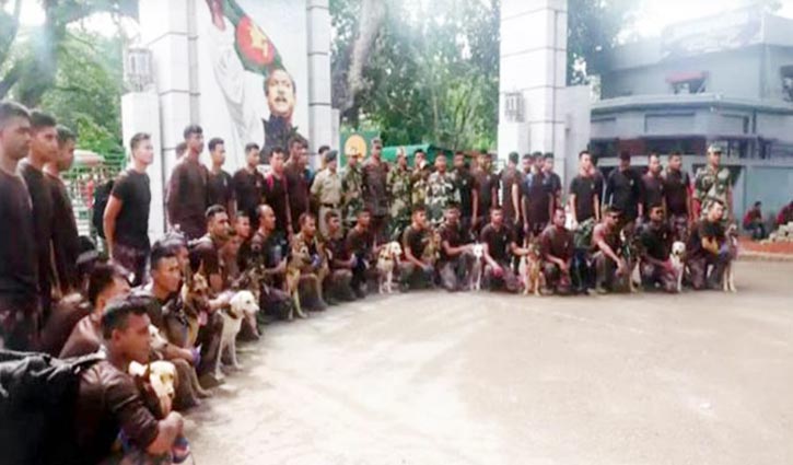BGB gets 20 trained dogs