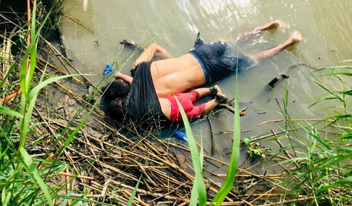 Woman watched her husband, daughter drown at Mexican border