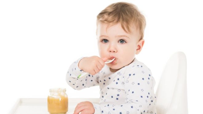 Give children less sugar and more veg in baby food