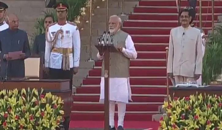 Modi takes oath as India’s PM for second term