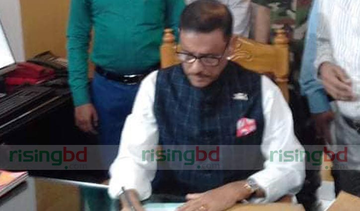Obaidul Quader joins office