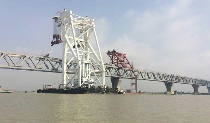 13th span of Padma Bridge installed