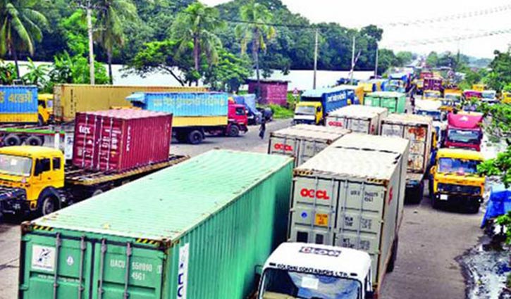 Indefinite transport strike in Sylhet-Companiganj route