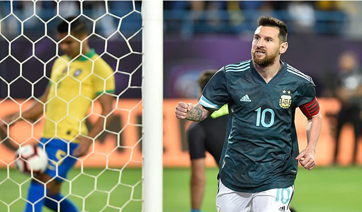 Messi scores as Argentina beat Brazil in Saudi Arabia