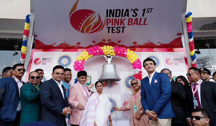Bangladesh PM opens ‘pink ball’ cricket test with India