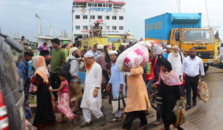Shimulia-Kathalbari ferry services halted