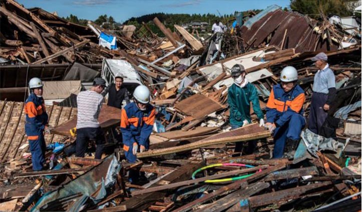 Japan deploys 110,000 rescuers after worst storm in decades