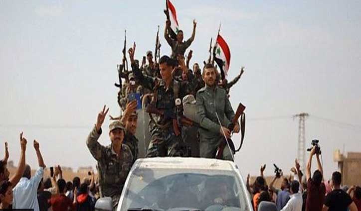 Syrian army heads north amid Turkish advance