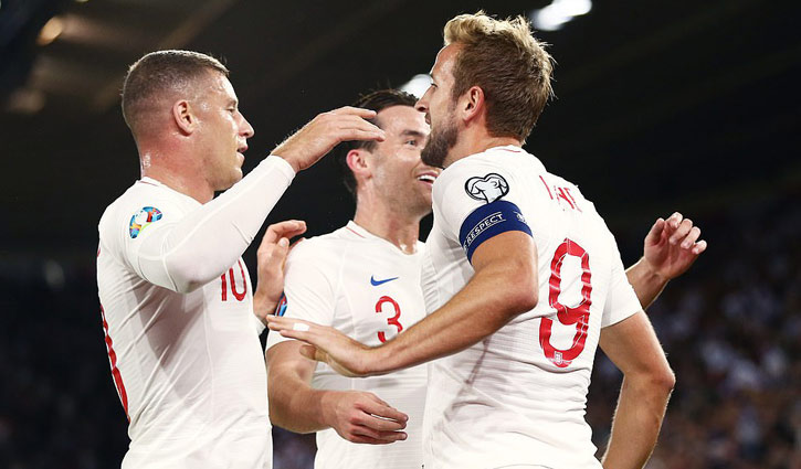 England recover from Kosovo shock to win eight-goal game