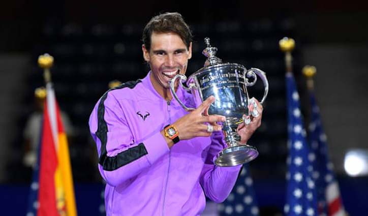 Nadal beats Medvedev to win 19th Grand Slam title
