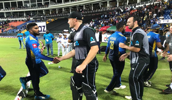 New Zealand beat Sri Lanka by 4 wickets