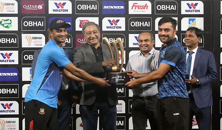 Bangladesh-Afghanistan declared joint champions