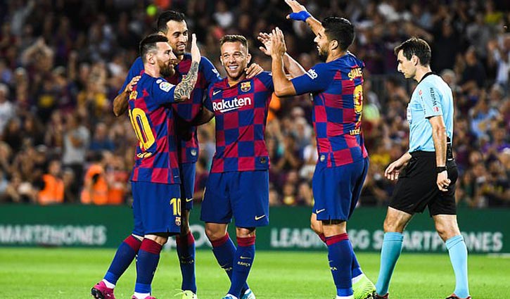 Barcelona's narrow win over Villarreal