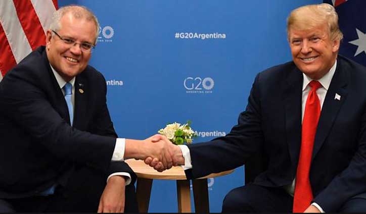 Australian PM gets lavish Trump welcome