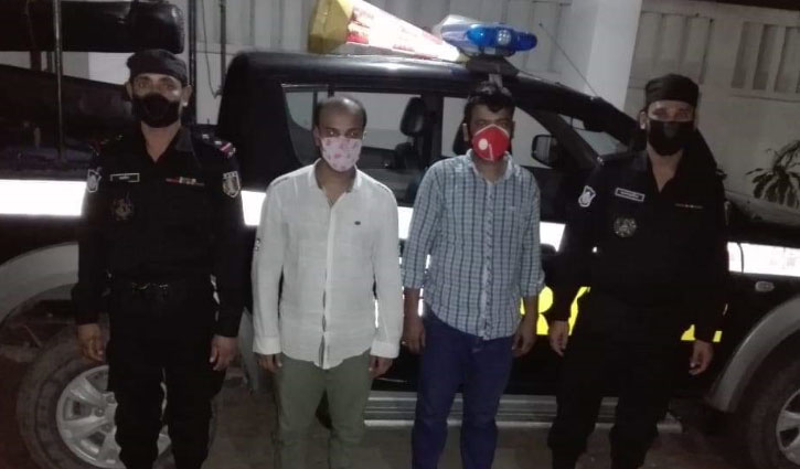 Two held with yaba in Mohammadpur