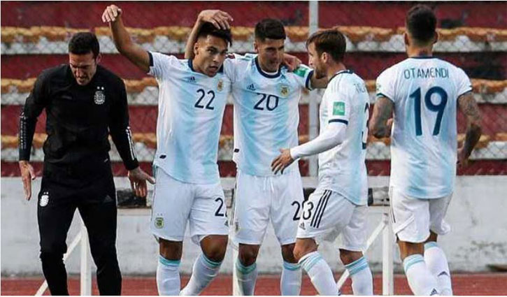 Argentina beats Bolivia in World Cup qualifier
