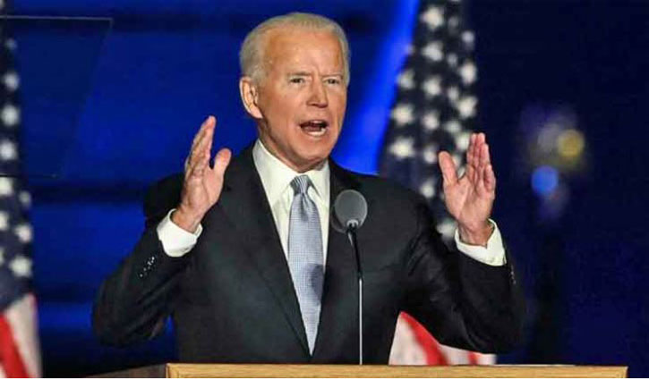 US President-elect Biden promises to `unify` country