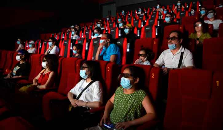 Chinese movie theaters open for business