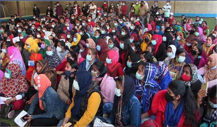 419 Bangladeshis return home from Lebanon Friday morning